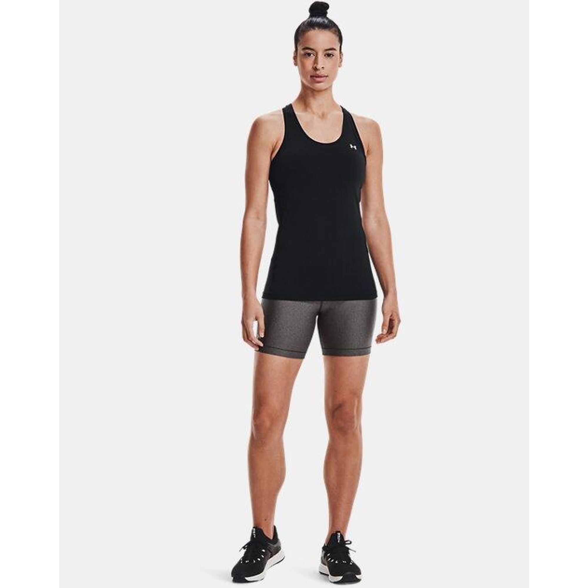 Camiseta Sin Mangas Under Armour Mujer Negro