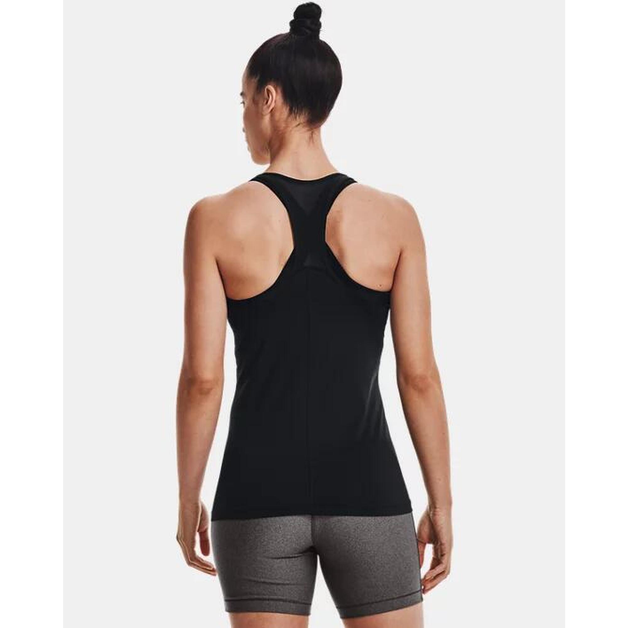 Camiseta Sin Mangas Under Armour Mujer Negro