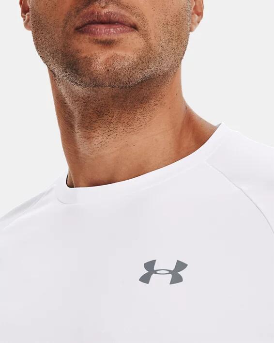 Under Armour Tech 2.0 White Men's Short Sleeve Jersey 3/7
