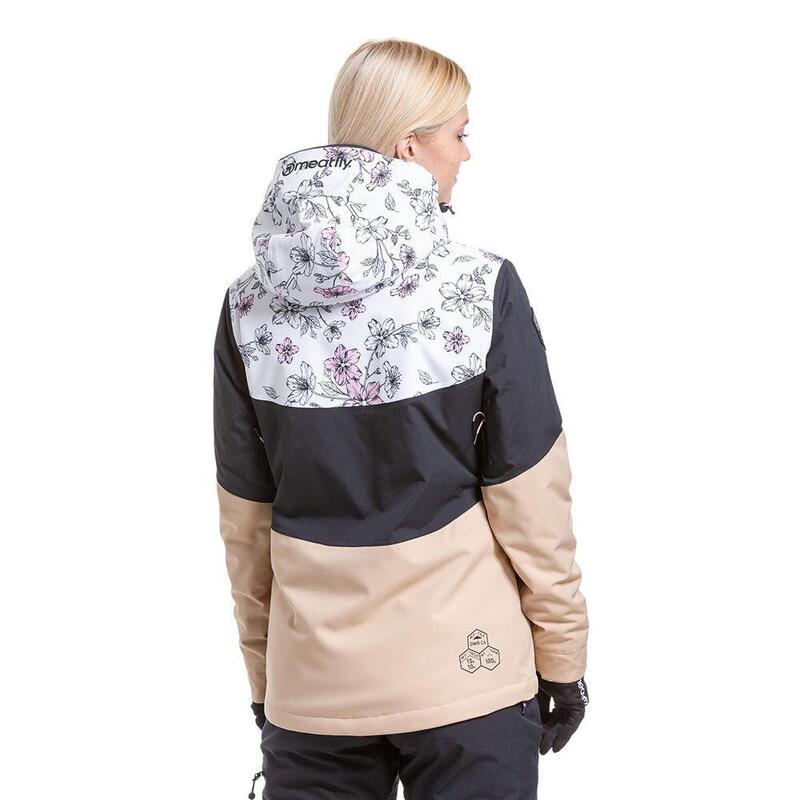 bunda MEATFLY Kirsten BLOSSOM WHITE/LATTE