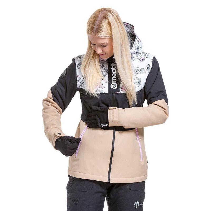 bunda MEATFLY Kirsten BLOSSOM WHITE/LATTE