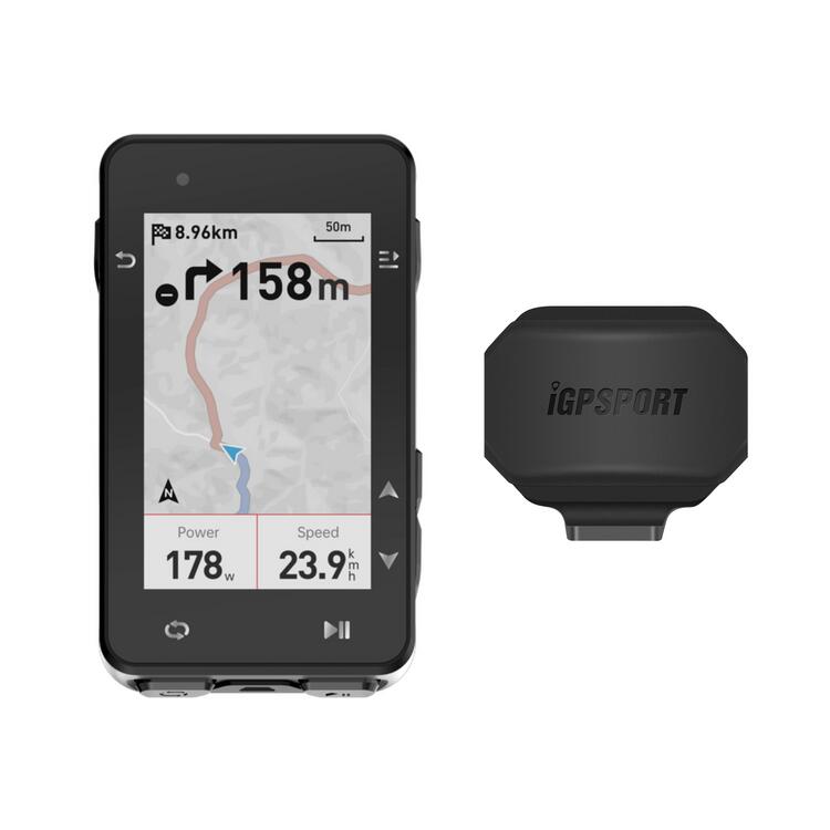 Komputer rowerowy z GPS iGPSPORT iGS630 + Czujnik kadencji CAD70