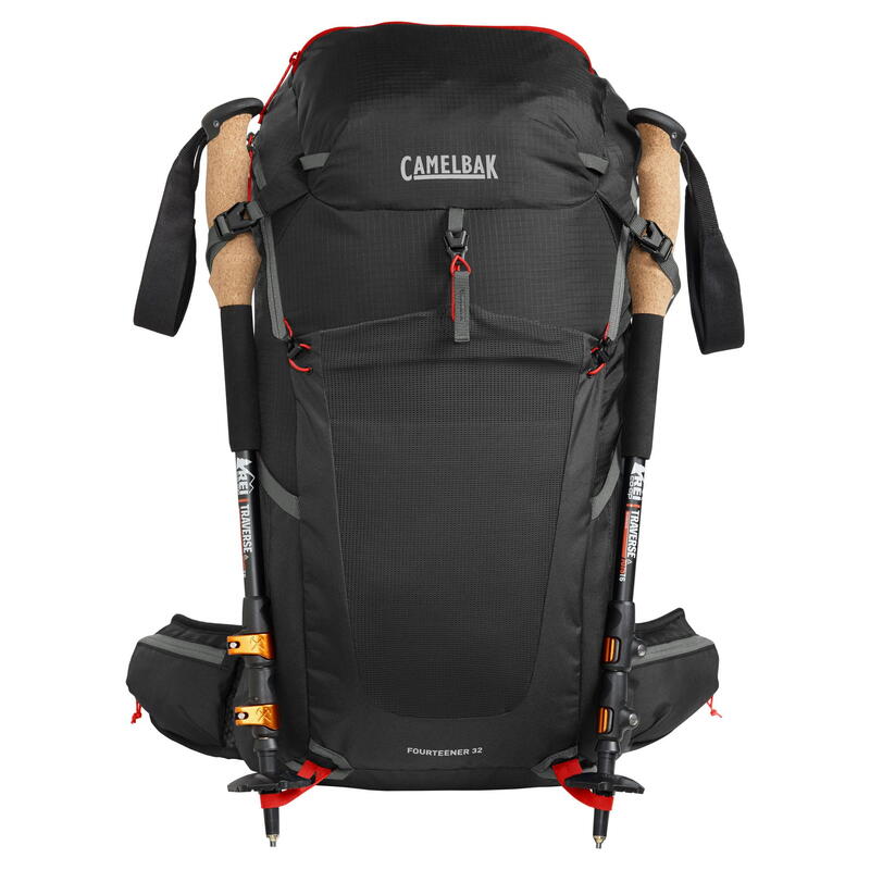 Rucsac Camelbak Fourteener™  - Black/Red Poppy