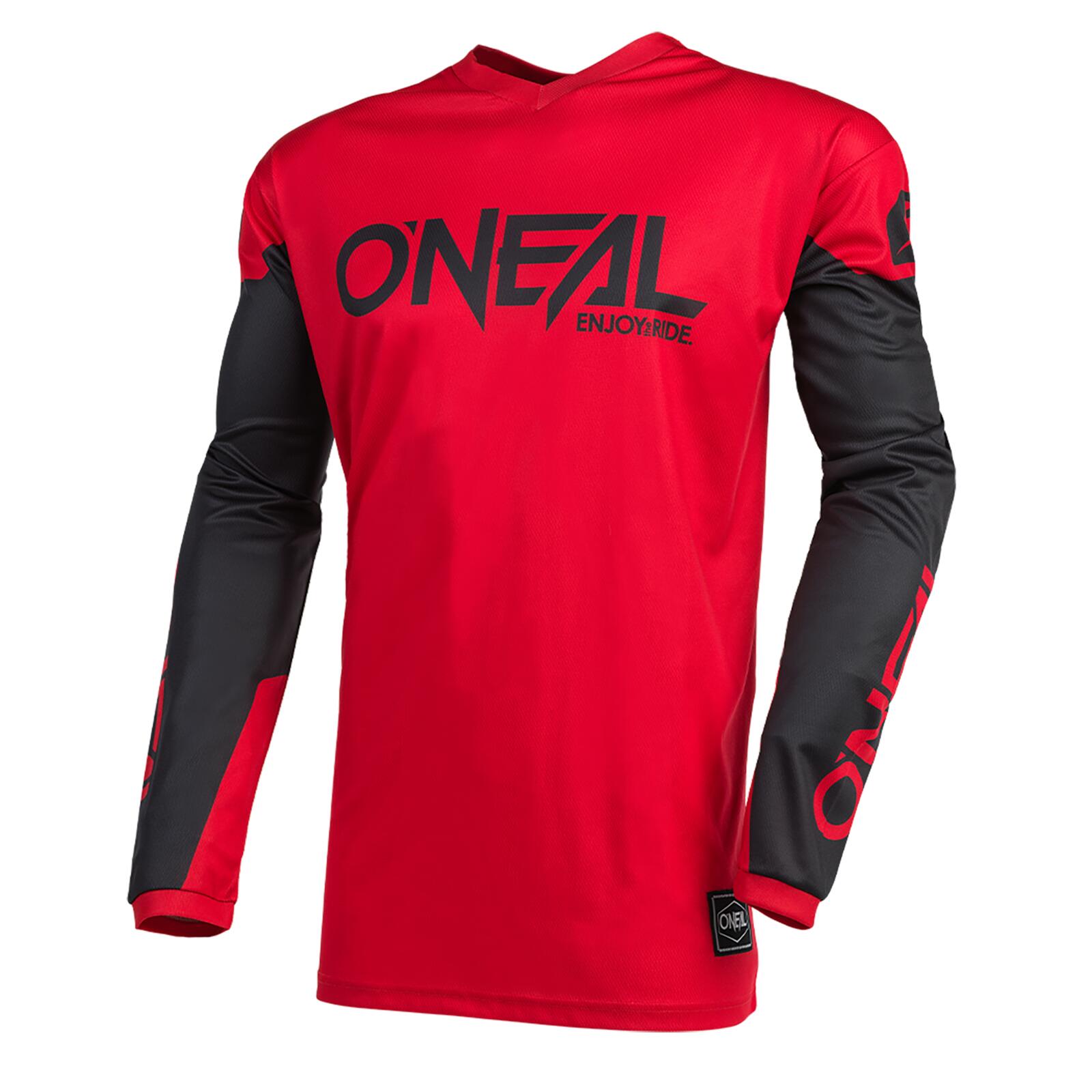 MTB Maillots ELEMENT Homme Rouge/Noir 1/2