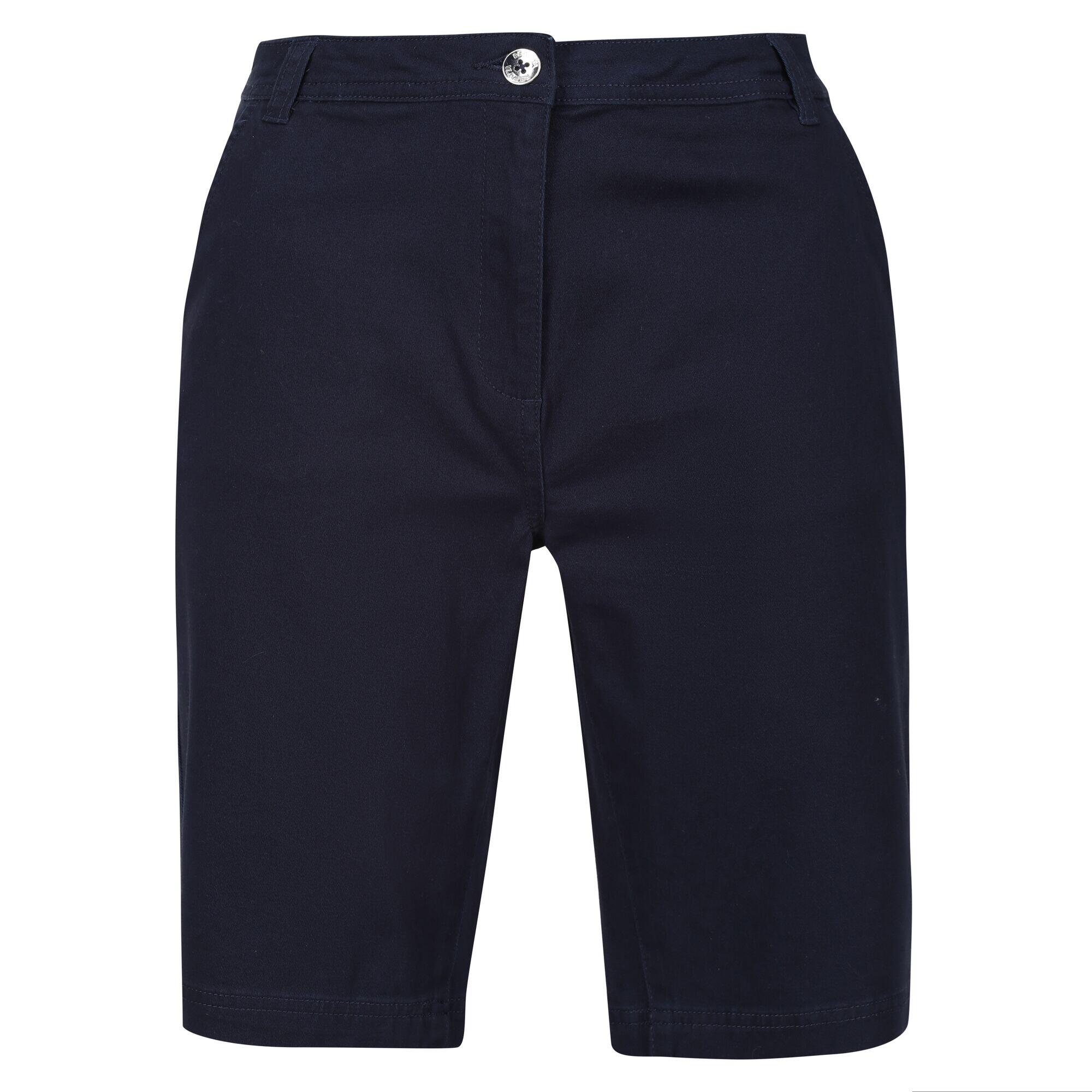 Womens/Ladies Bayla Casual Shorts (Navy) 1/5