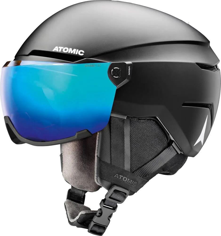ATOMIC Casque de ski SAVOR VISOR STEREO - BLACK 3/4