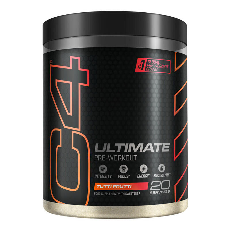 Cellucor - C4 Ultimate 380 g - Pre-entreno con cafeína -  Sabor: Tutti fruti