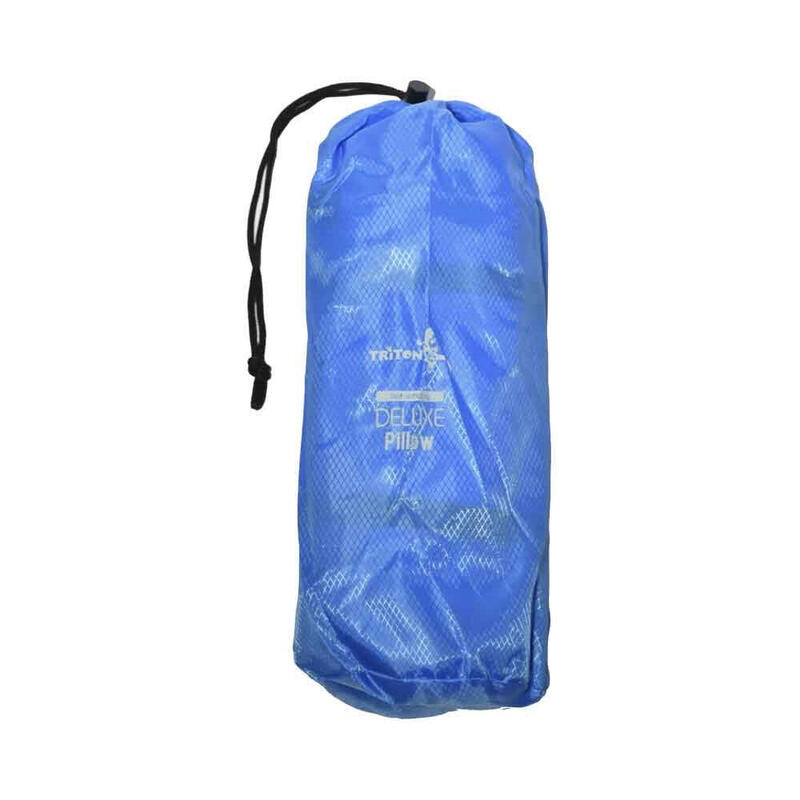 Deluxe Pillow 自動充氣露營枕頭 - 藍色