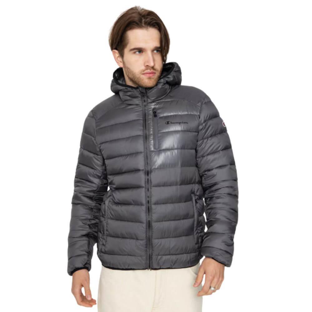 Champion Herren Champion Strickjacke Grau CHAMPION Winterjacke