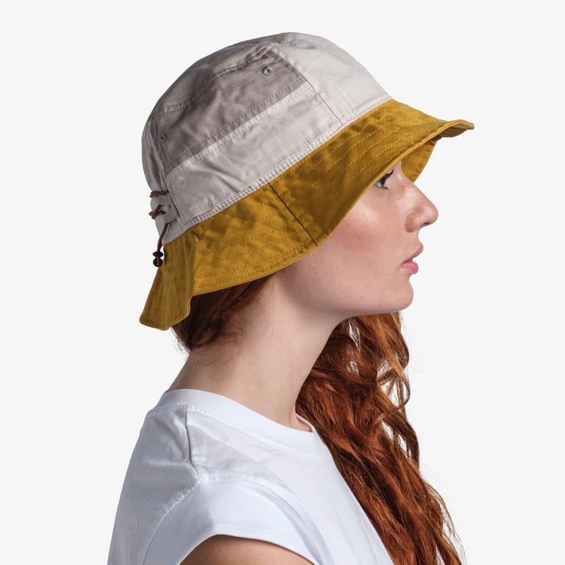 Uniszex kalap, Buff Sun Bucket Hat S/M, bézs