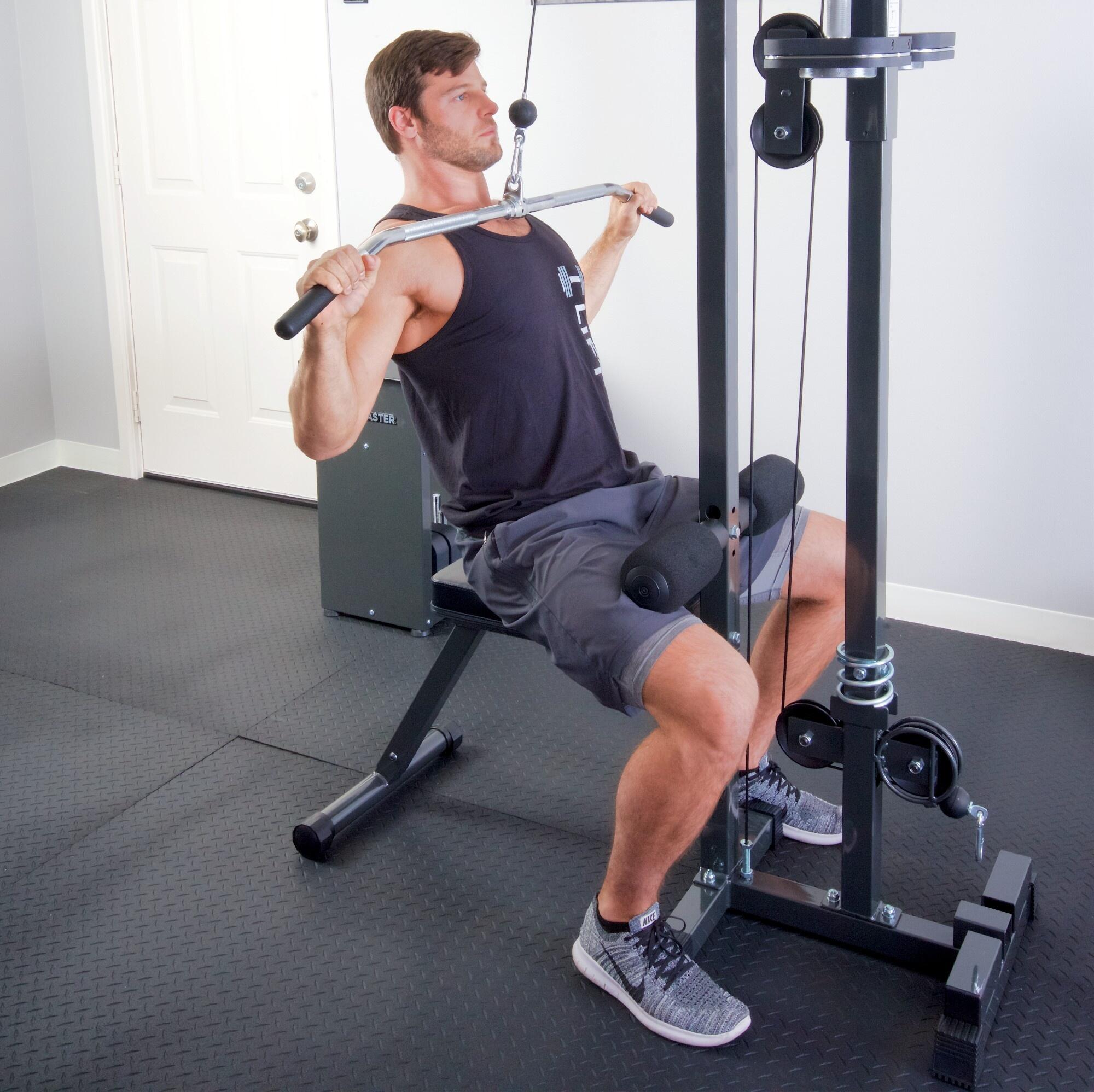 Ironmaster Cable Lat Tower Seat 3/5