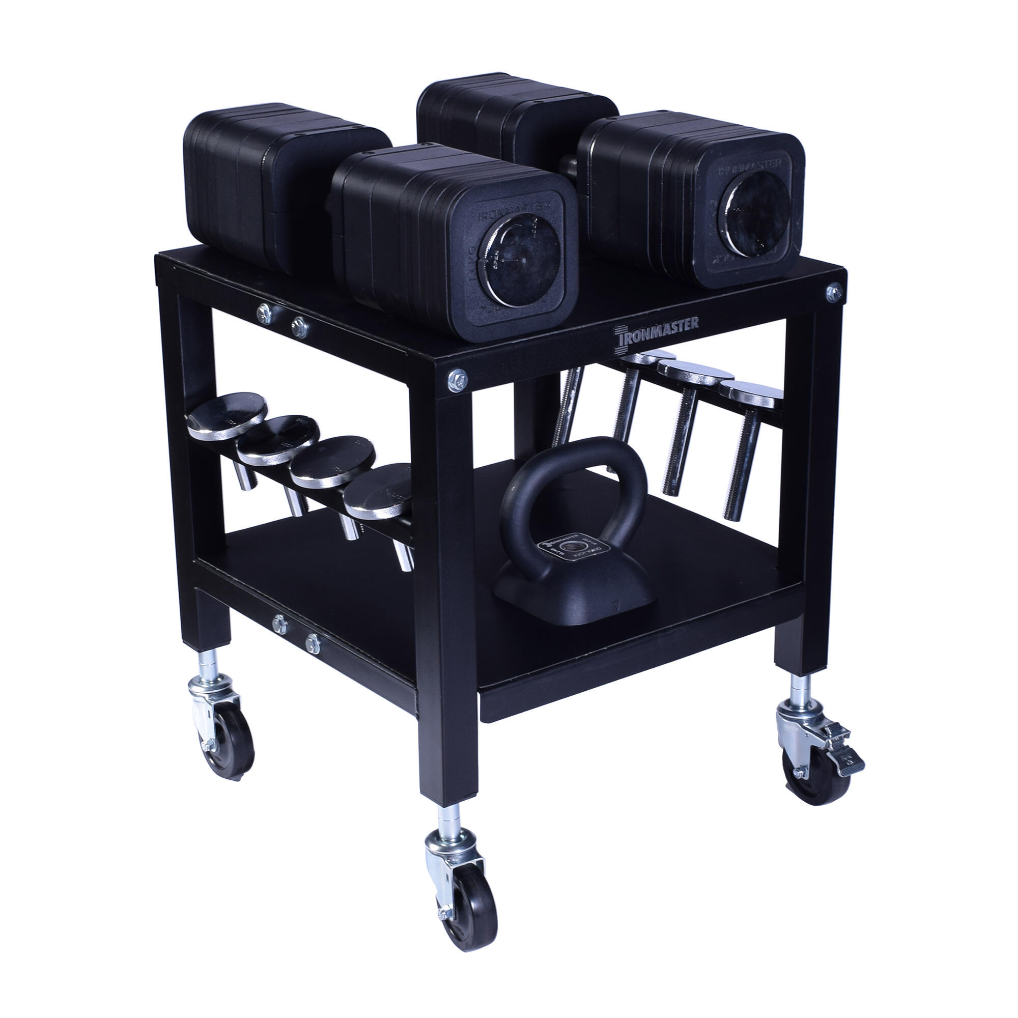 Ironmaster Pro dumbbell holders