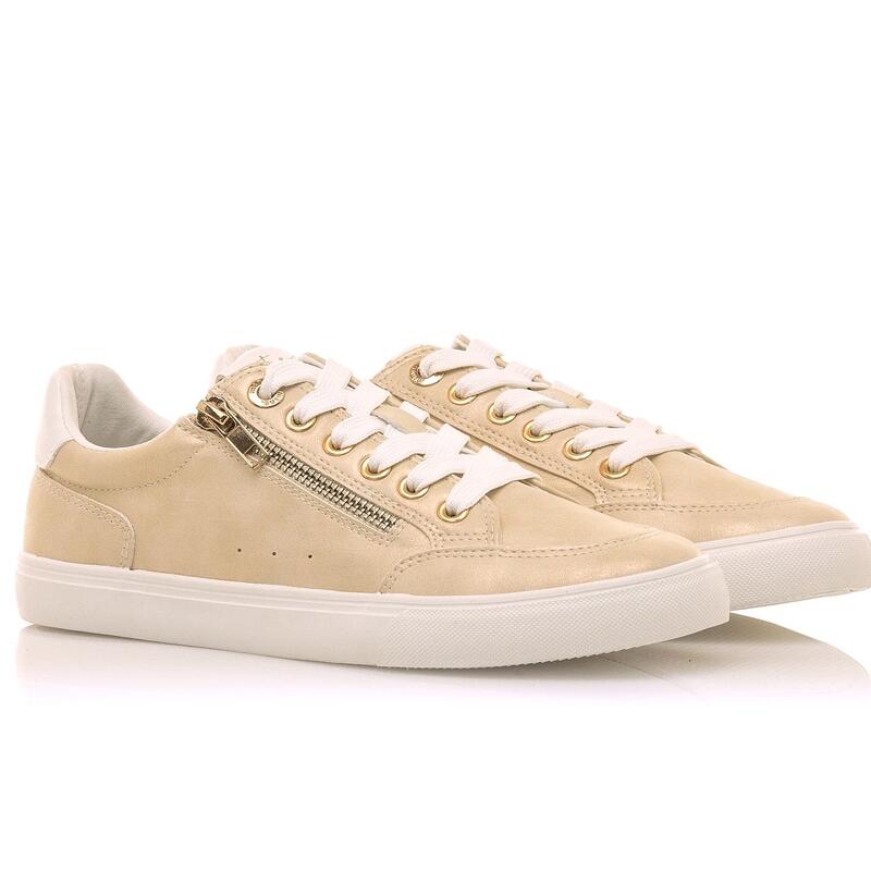 Zapatillas Caminar Mujer MTNG Aria Beige