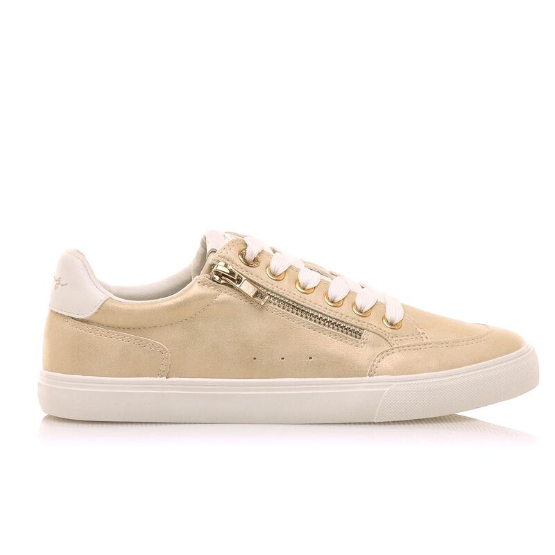 Zapatillas Caminar Mujer MTNG Aria Beige