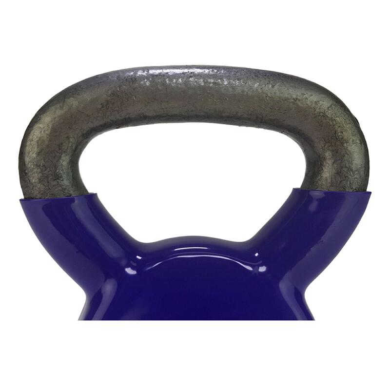 Kettlebell en fonte de vinyle 4 kg