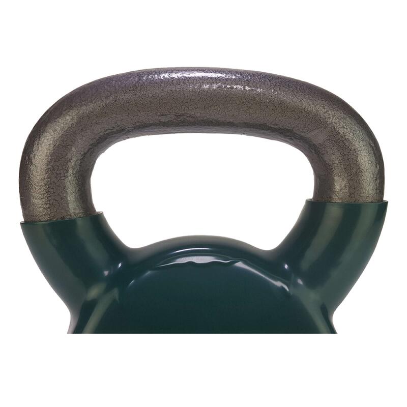 Kettlebell en fonte de vinyle 8 kg