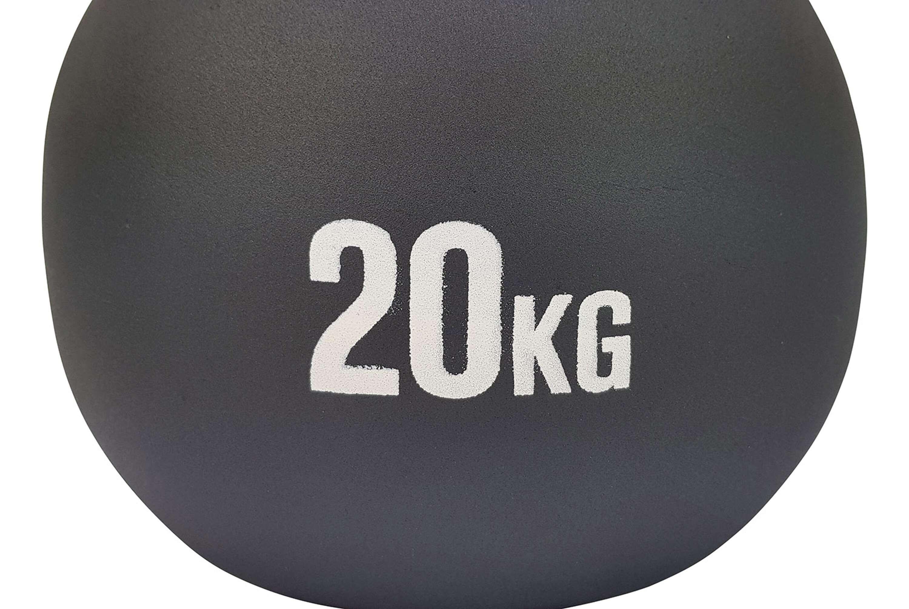 Kettlebell Tunturi Competition 20 kg acier noir poignée 33 mm 2/7