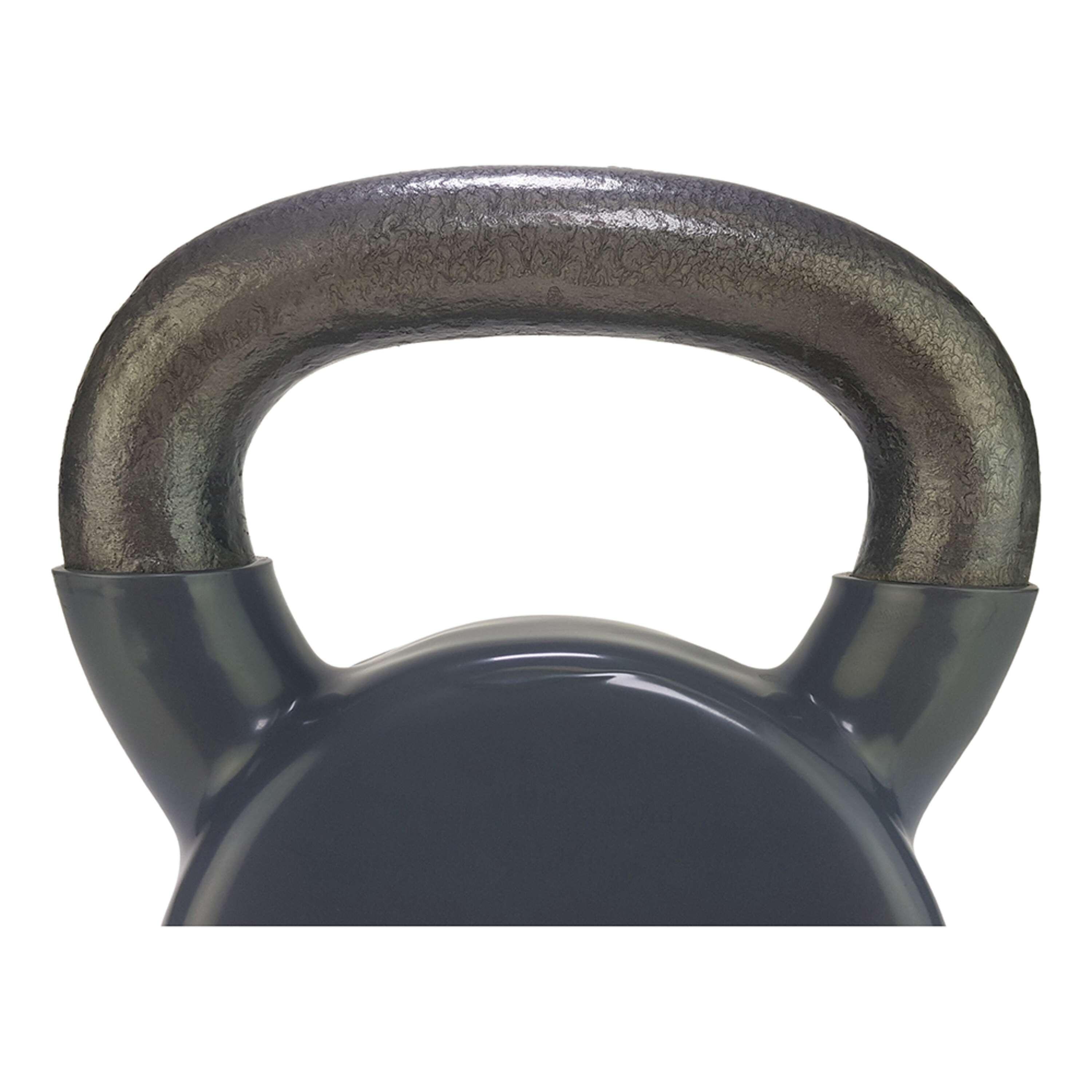 Kettlebell in vinile fuso da 14 kg