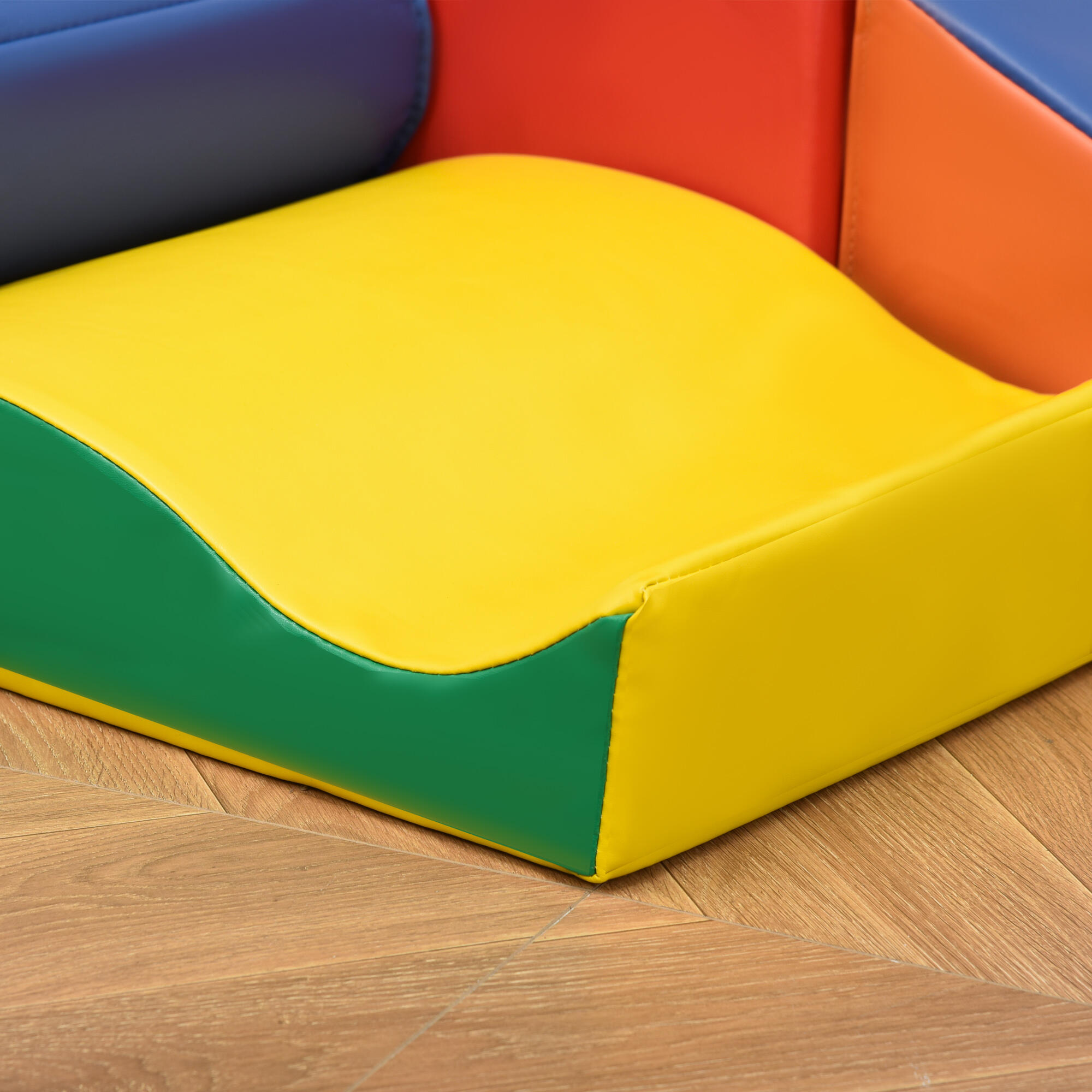 Conjunto blocos de espuma 60x40x11 cm multicor HOMCOM 6/6