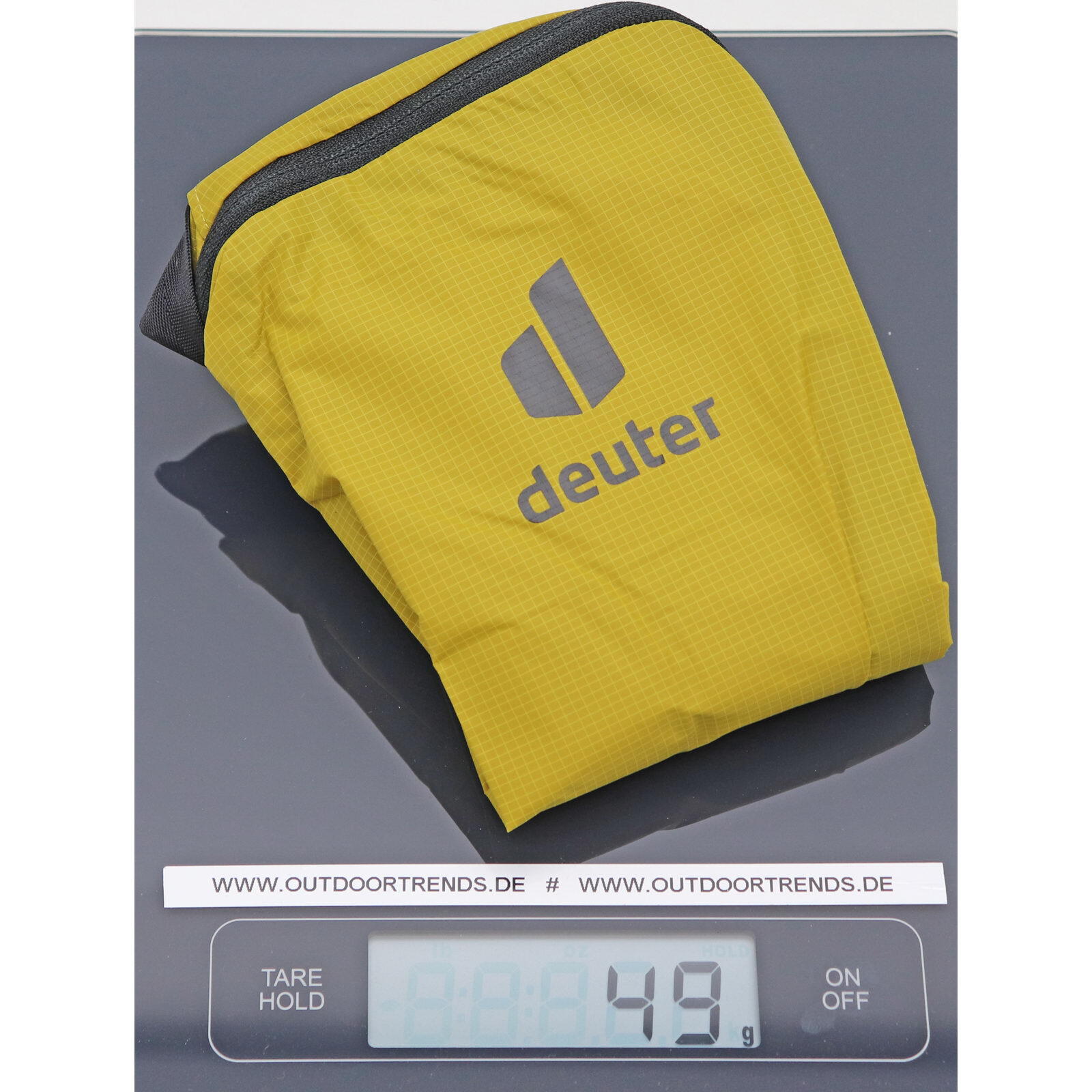 Copertura Deuter ZIP PACK 5 Turmeric 5L 40D PA Ripstop ultraleggera 5/7