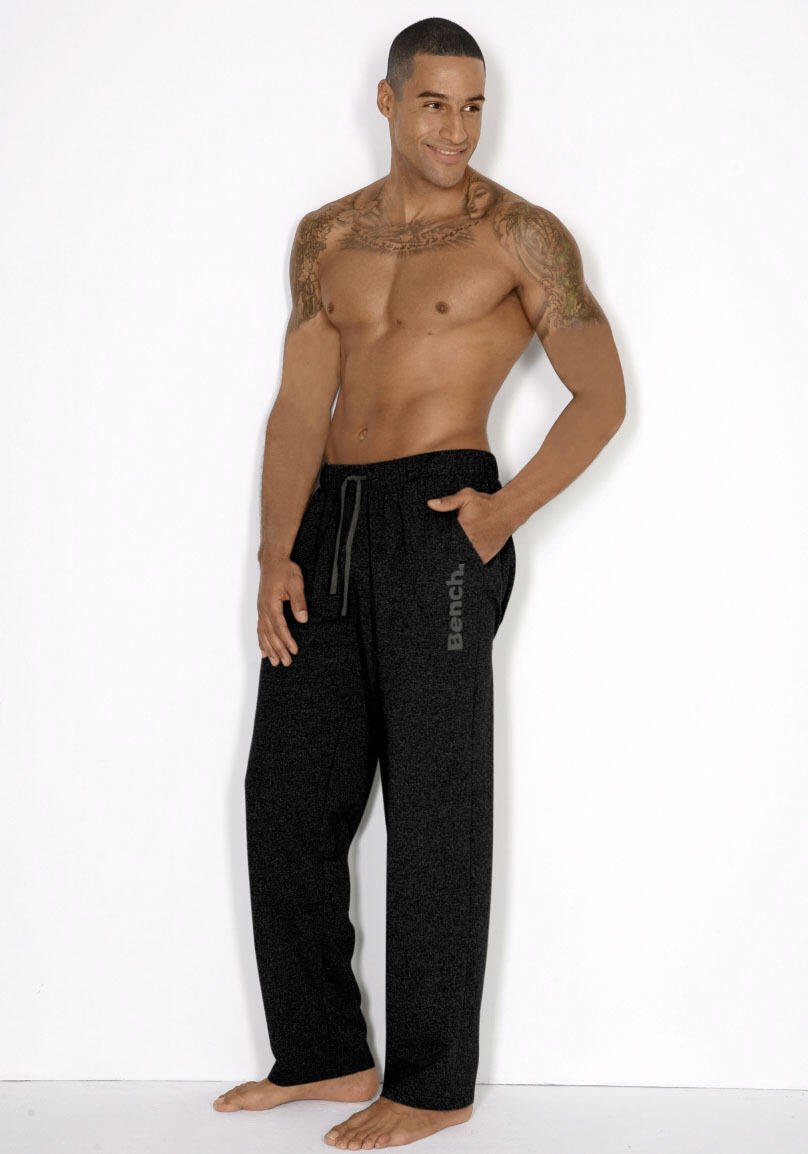BENCH Herren Bench. Relaxhose, mit Bench.-Logodruck -Sweathose