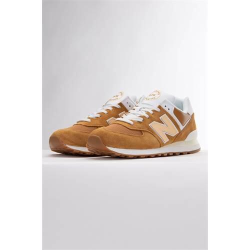 Zapatillas Casual Hombre New Balance U574 Ocre 4/6