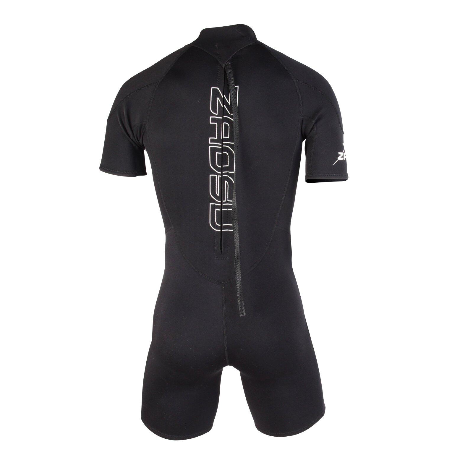 Neopren Shorty 2-3mm Freiwasser Unisex - Aqua Essential schwarz 2/6