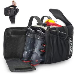Ski -schoentas met schoencompartiment & rugzakdrager | Pro 57L Frostweiß