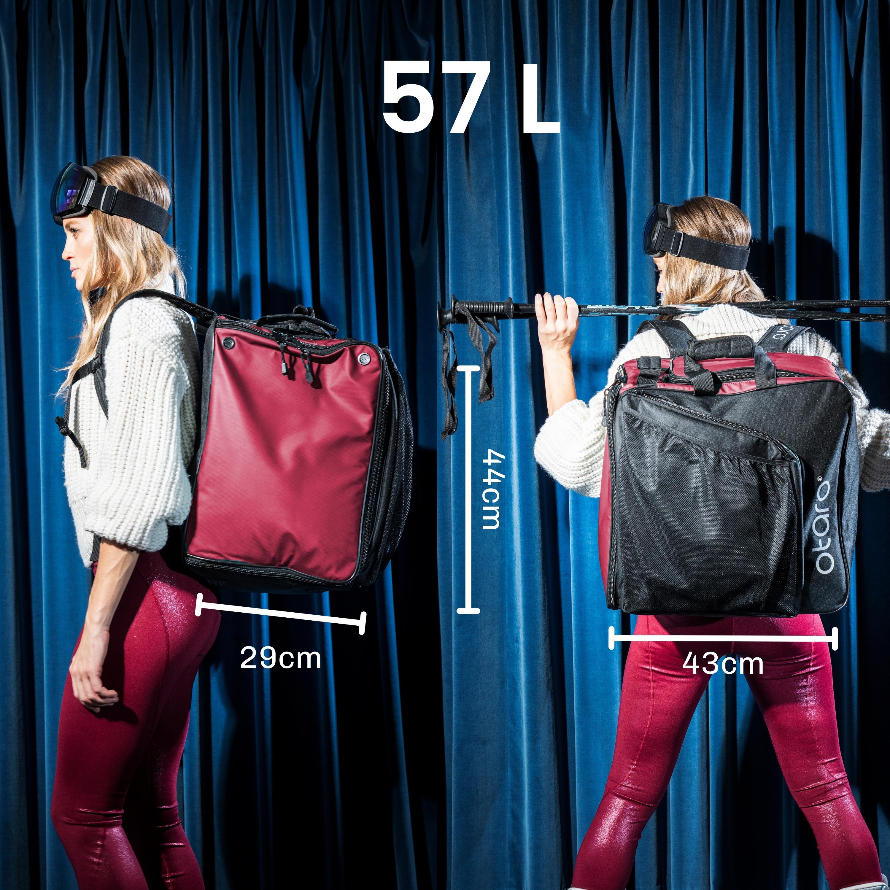 Set Housse Snowboard (180cm) & Sac à dos pour chaussures Pro (57L) 5/7