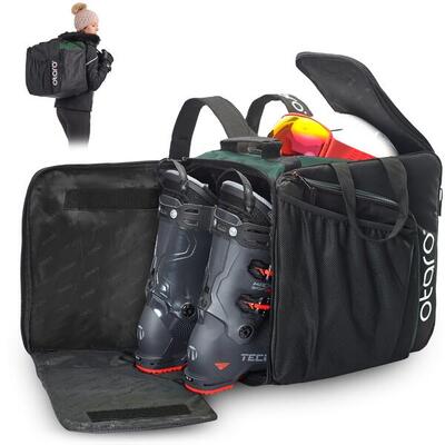 Borsa porta scarponi da sci porta zaino | Pro 57L Rock Grigio