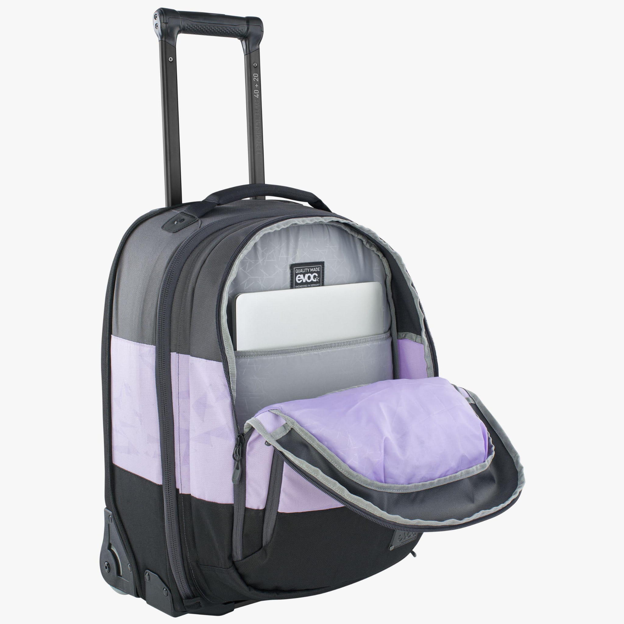 Evoc Terminal Bag 2in1 handbagage koffer met reistrolleyrugzak 40L+20L 3/7