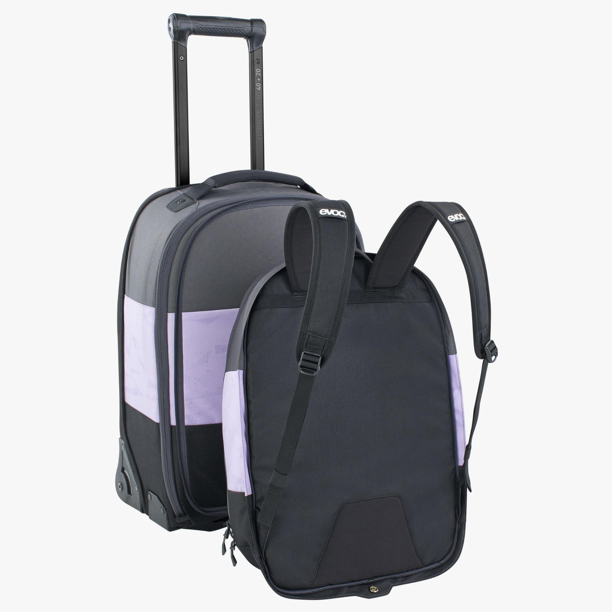 Evoc Terminal Bag 2in1 handbagage koffer met reistrolleyrugzak 40L+20L 5/7