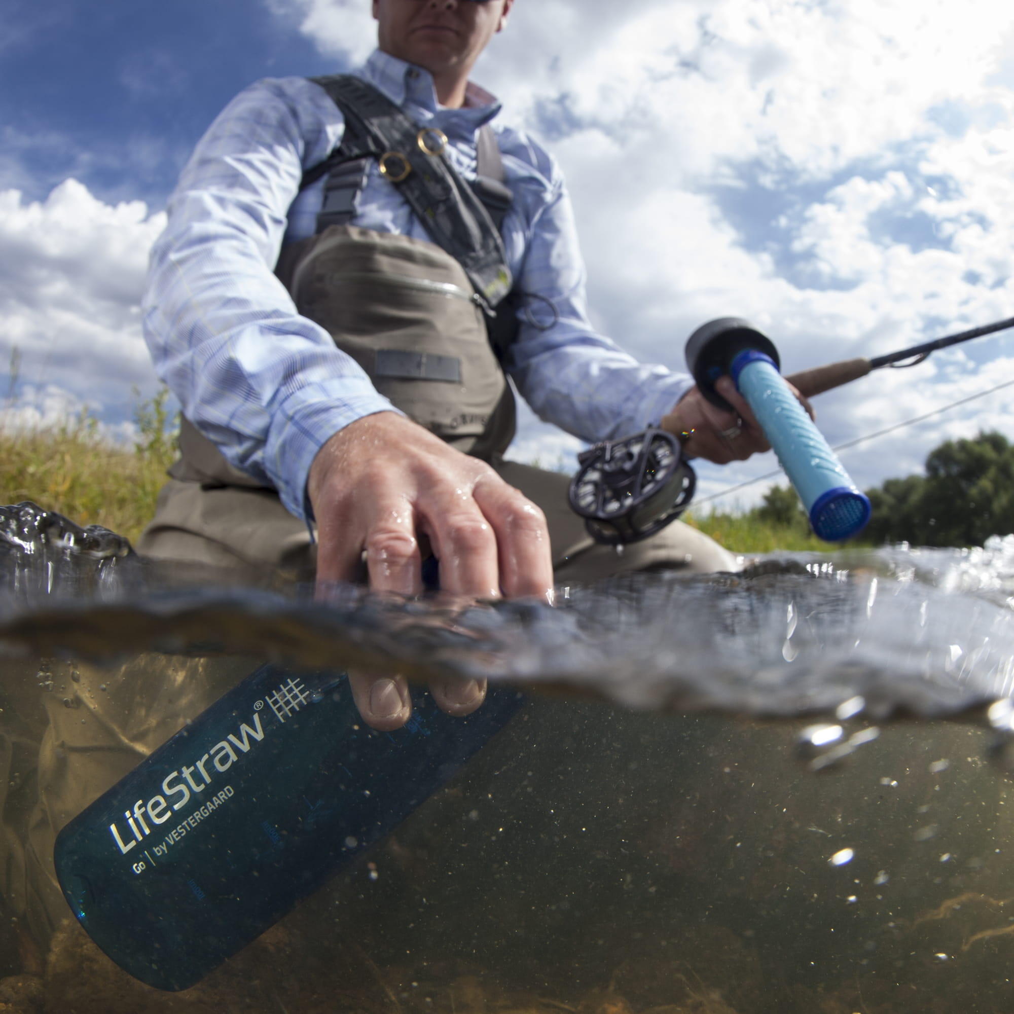 Lifestraw Go 2 Stufen Remplacement-Filter Weiß 3/4