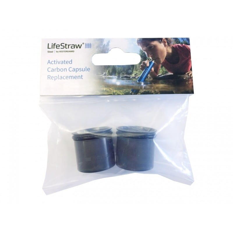 Lifestraw Carbon Capsule-filterinzetstukken 2 stuks.