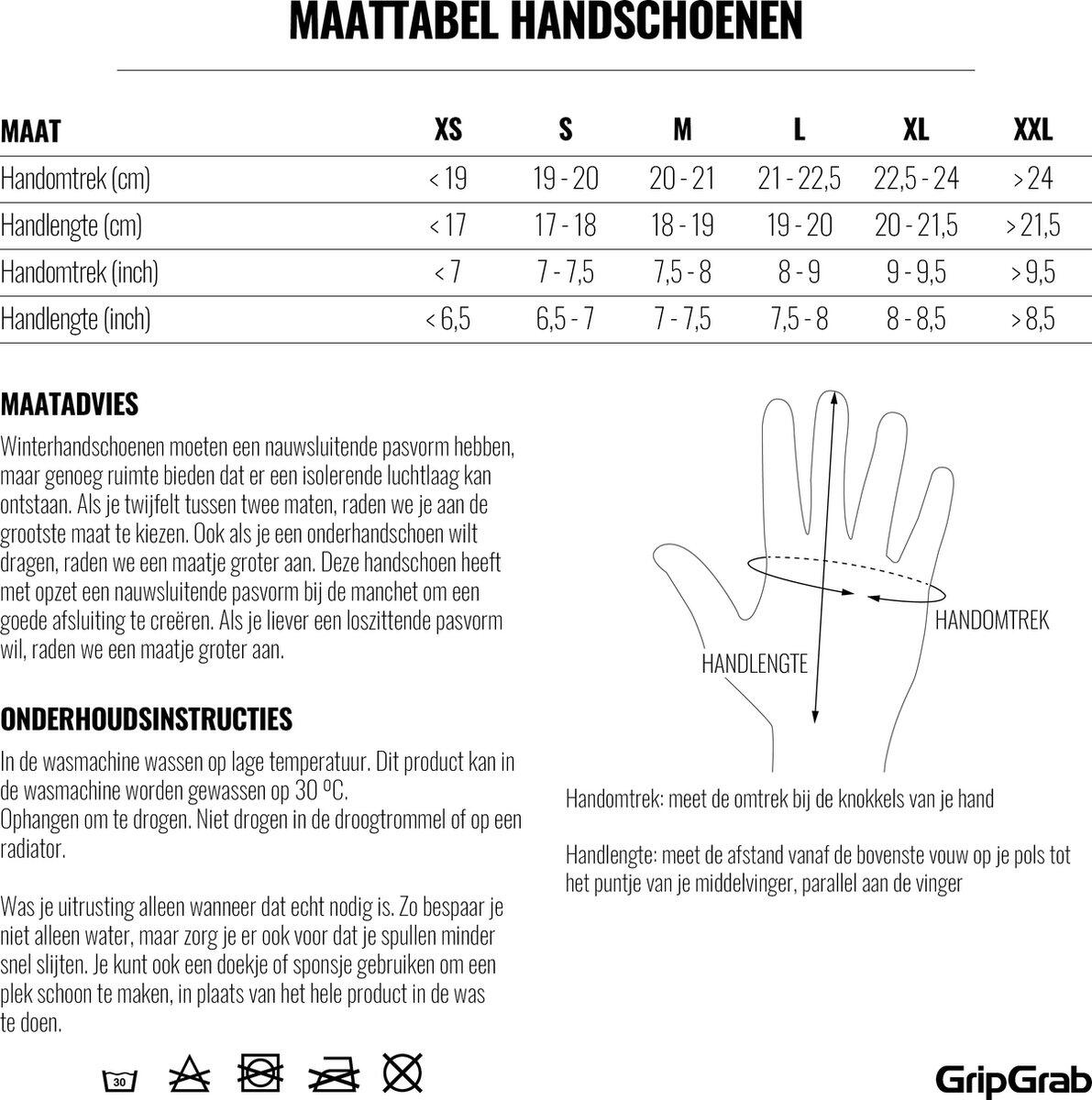 Gants vélo doigts longs taille XL - Ride Windproof noir 4/6