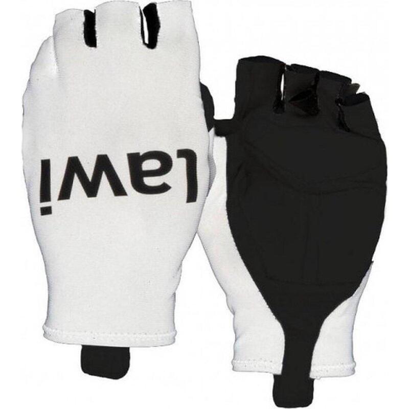 Gants vélo doigts courts taille XL - Corridore blanc/noir