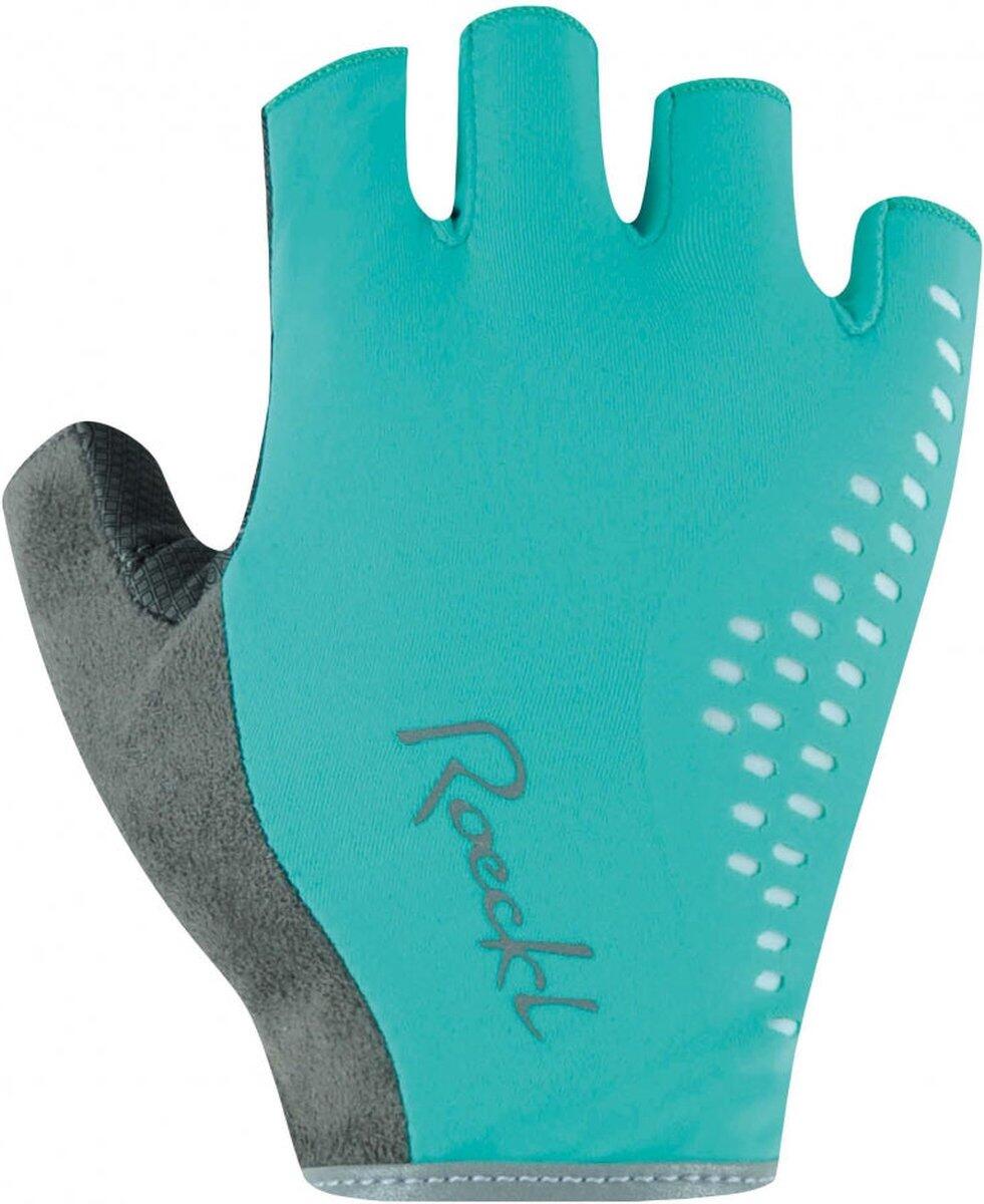 Fietshandschoenen korte vinger maat S vrouwen - Davilla lichtgroen 5/6