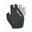 Fietshandschoenen korte vinger maat XL unisex - zwart