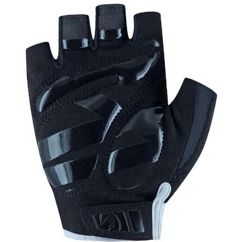 Fietshandschoenen korte vinger maat XL - Belluno zwart/wit