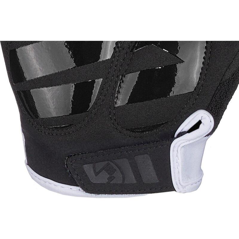 Fietshandschoenen korte vinger maat XL - Belluno zwart/wit