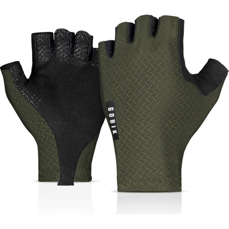 Gants de vélo avec excellente adhérence taille L - Black Mamba army