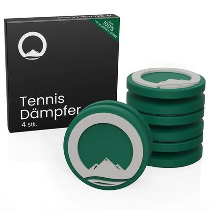 Antivibrateurs de tennis, lot de 4 | 100% recyclés - Vert Wimbledon
