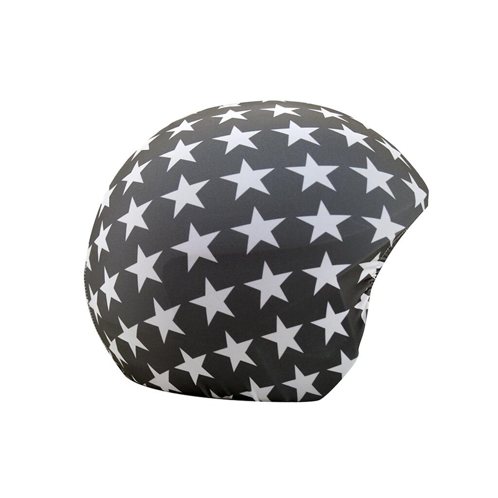 Bike helmet cover Coolcasc Coolprint Etoiles Grises