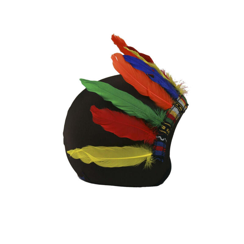 Housse de casque fantaisie-Coolcasc-Indian-Taille unique 2/7