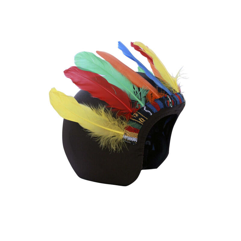 Housse de casque fantaisie-Coolcasc-Indian-Taille unique 3/7