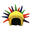 Housse de casque fantaisie-Coolcasc-Miss Liberty-Taille unique