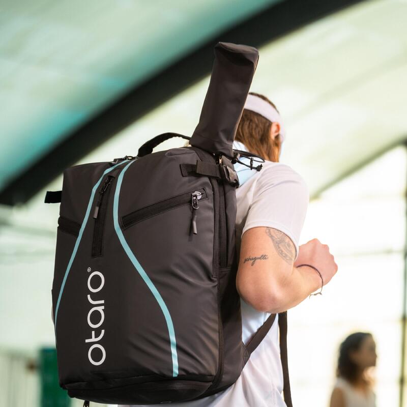 Sac de tennis avec compart. à chaussures 1-2 raquettes | Pro 42L Vert Wimbledon