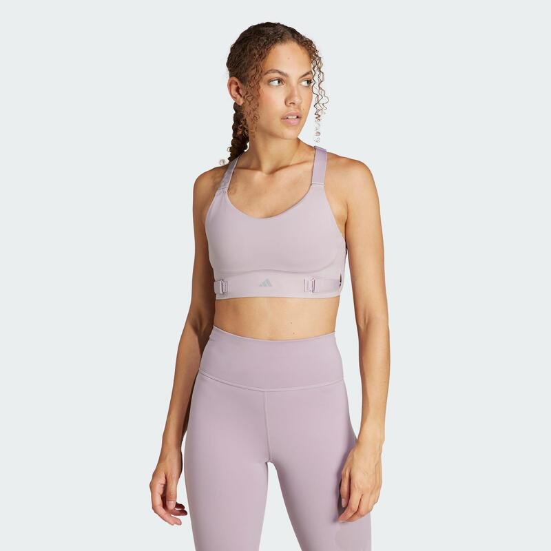 brassiere de sport femme elastique croisé sexy rembourré soutien gorge  domyos decathlon S 36 - Envoi très RAPIDE et SOIGNE.