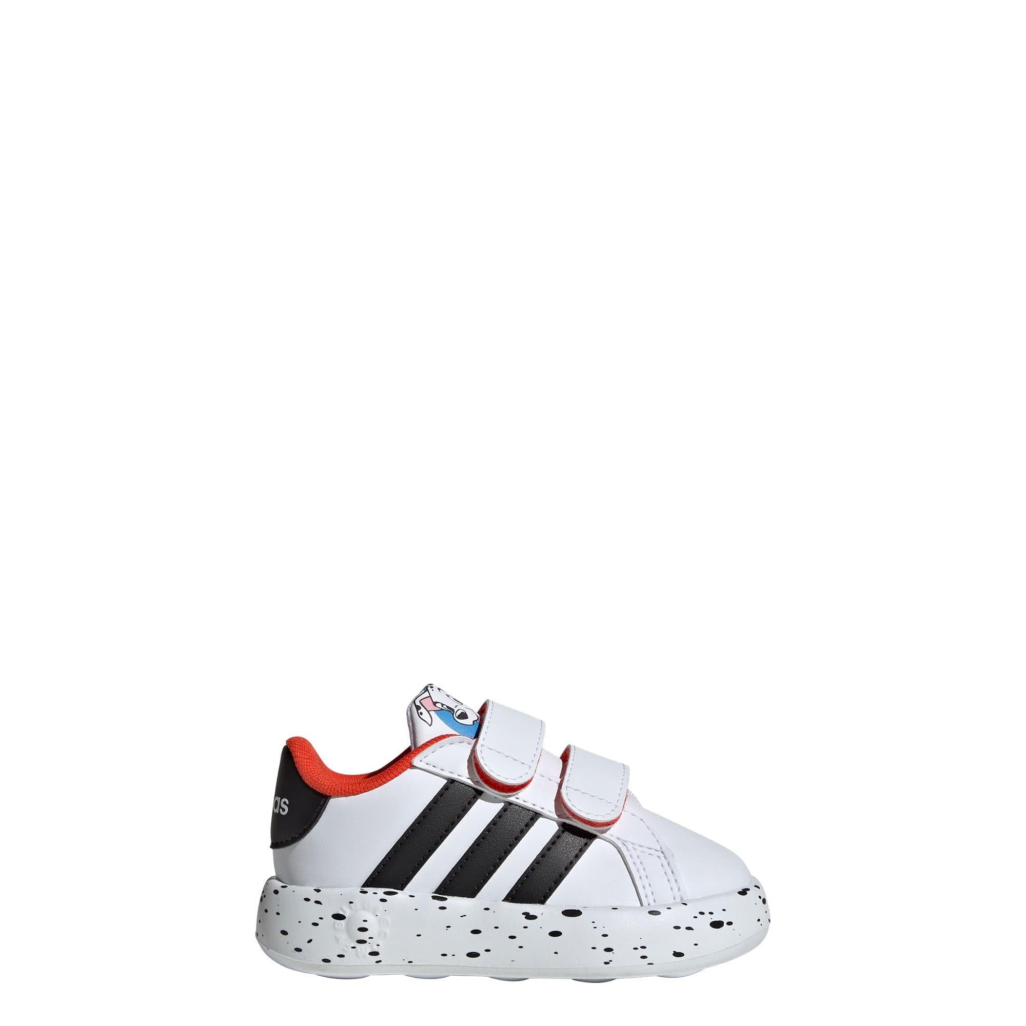 Adidas - Chaussure Grand Court 2.0 101 Tennis Sportswear - Baskets - Blanc|noir|orange - 19 - Decathlon