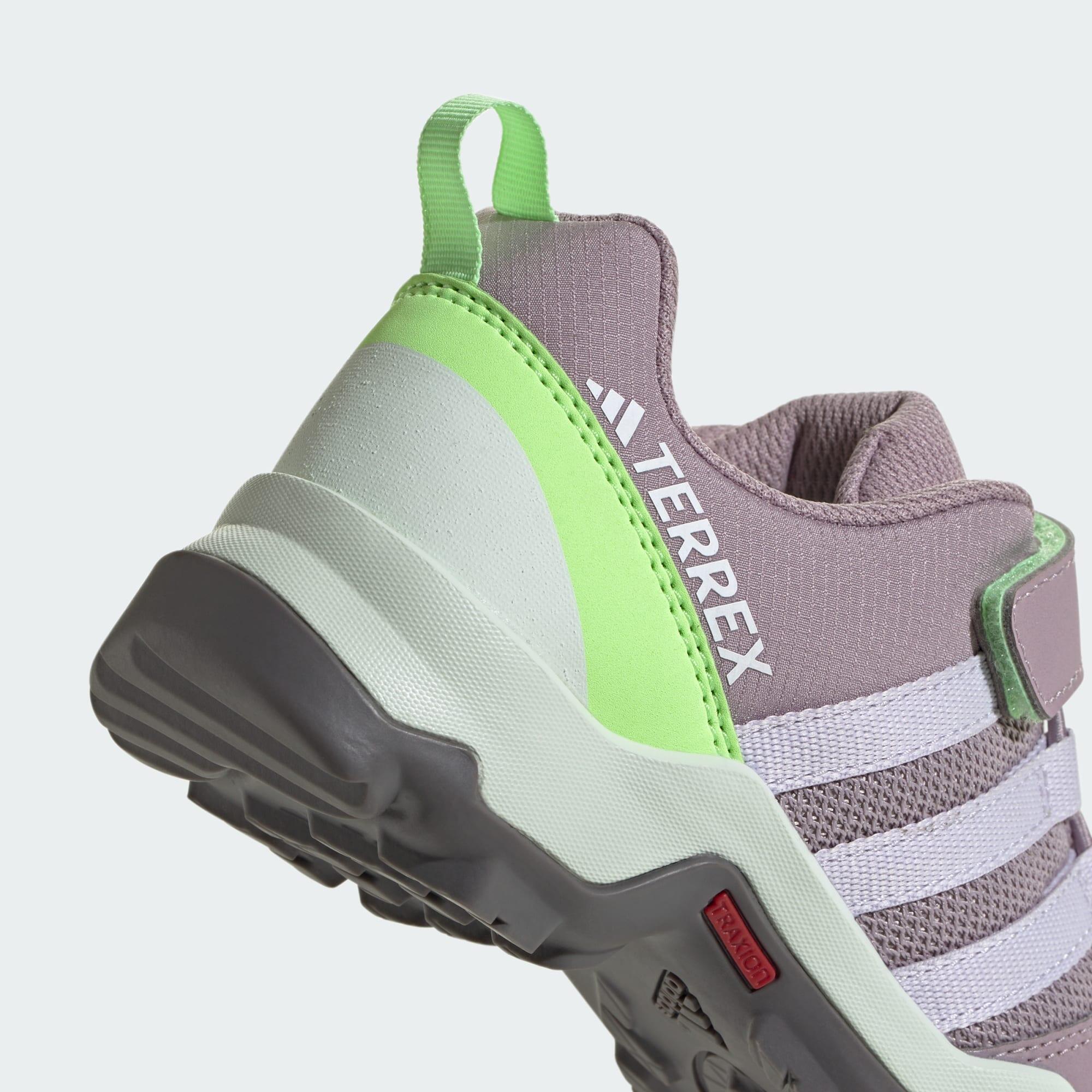 adidas Terrex AX2R Preloved Fig Silver Dawn Green Spark (GS) — foto 6